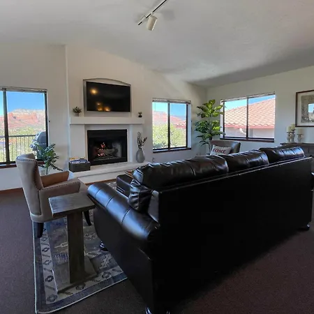 Awe Inspiring Red Rock Views With Hot Tub! Villa Sedona Exterior photo